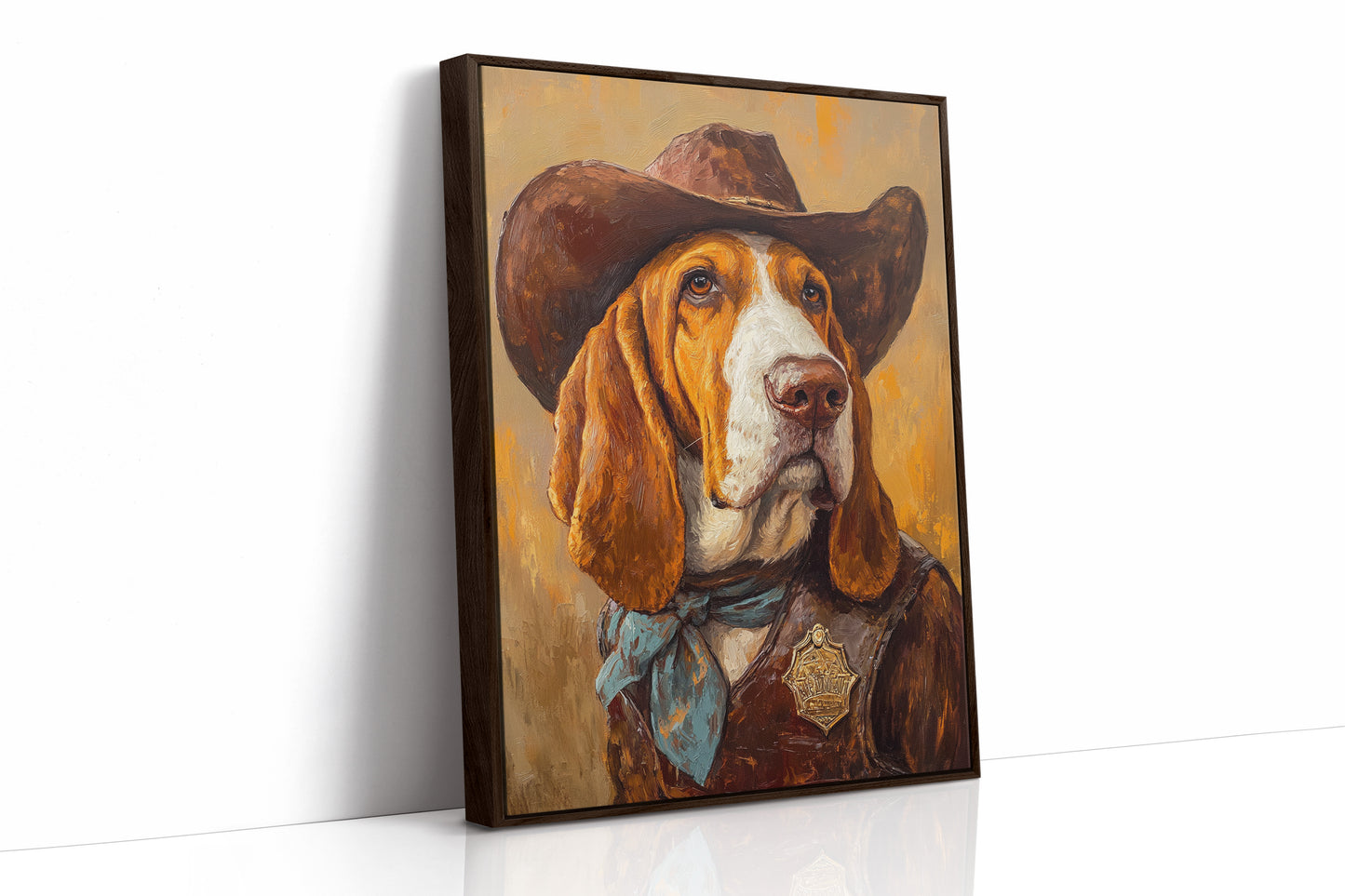Basset Hound Frontier Sheriff