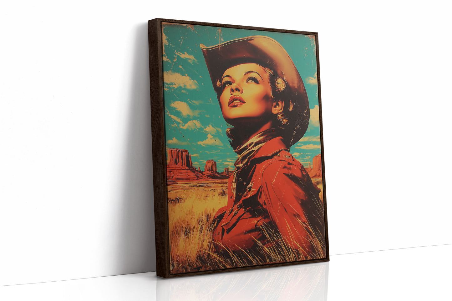 Turquoise Skies Meet Western Pride