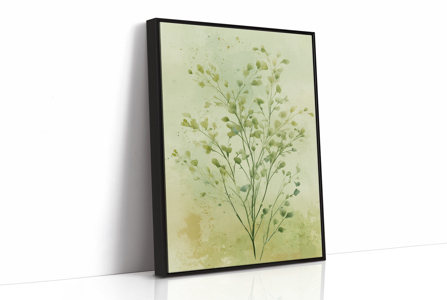 Quiet Stems in Soft Green