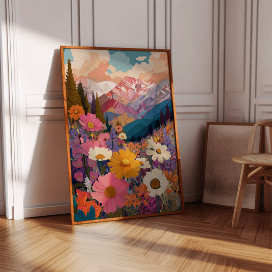 Mountains Cradle Blooming Secrets
