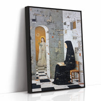 She Reads in Sacred Silence