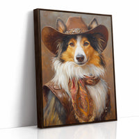 Rough Collie Sunset Wrangler