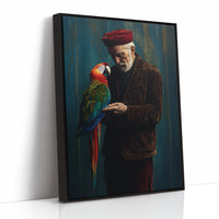 Vibrant Feathers Meet Velvet Evening