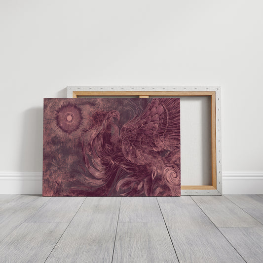 Phoenix Rising In Rose Gold