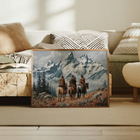 Three Riders Face Winter's Crown