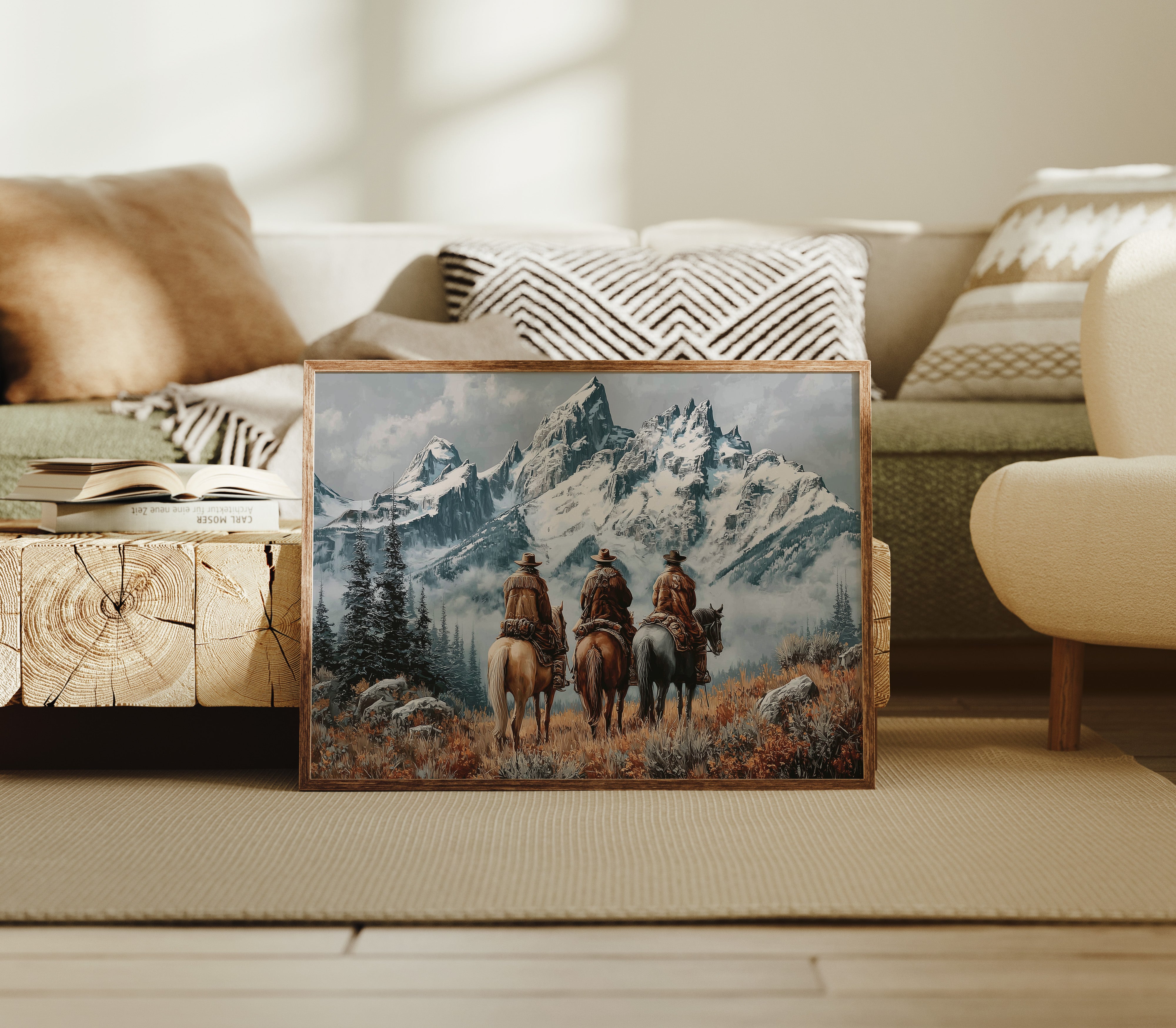 Three Riders Face Winter's Crown