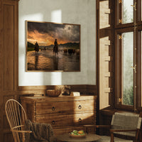 Sunset Waters Guide Cattle Home
