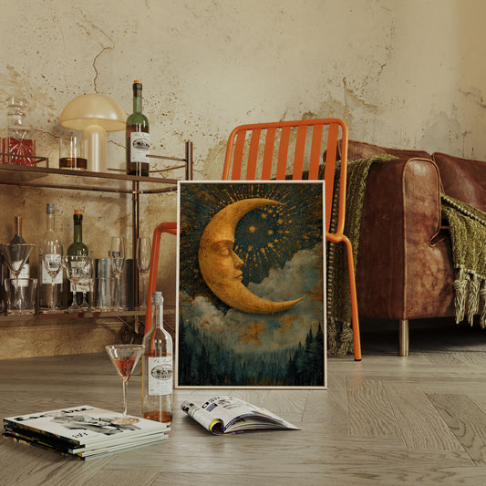 The Moon's Silent Serenade
