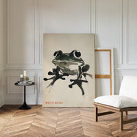 Zen Frog in Stillness