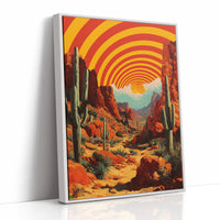 Sun Tunnel Over Red Canyon