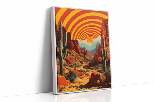 Sun Tunnel Over Red Canyon