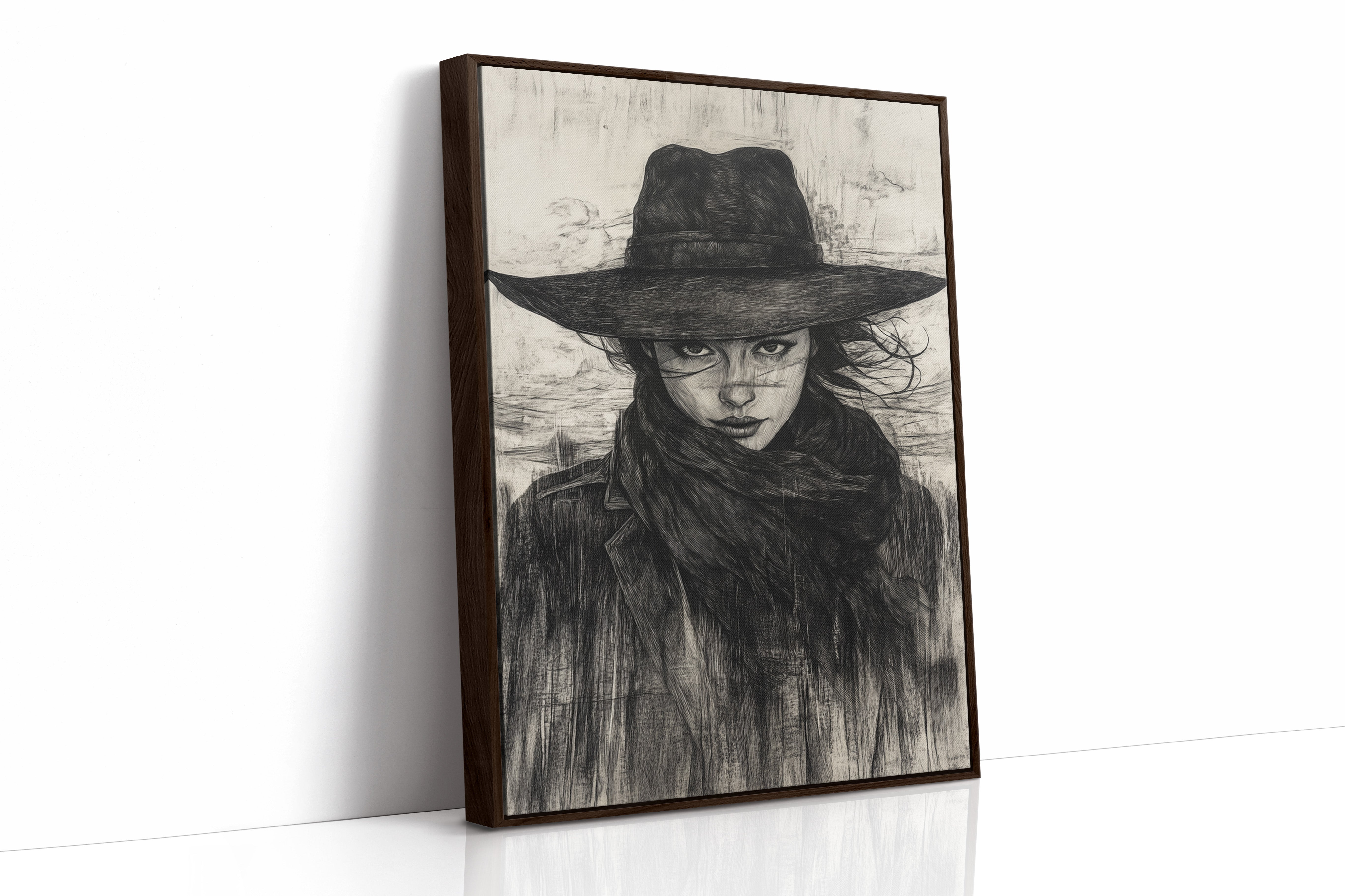 Western Grit in Her Eyes