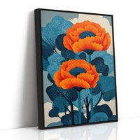 Two Fires in a Blue Forest
