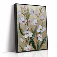 Lavender Blooms on Gilded Air