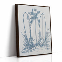 Cowboy Surfboards Dance Through Dunes