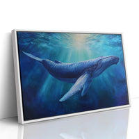 Ocean Giant In Azure Depths