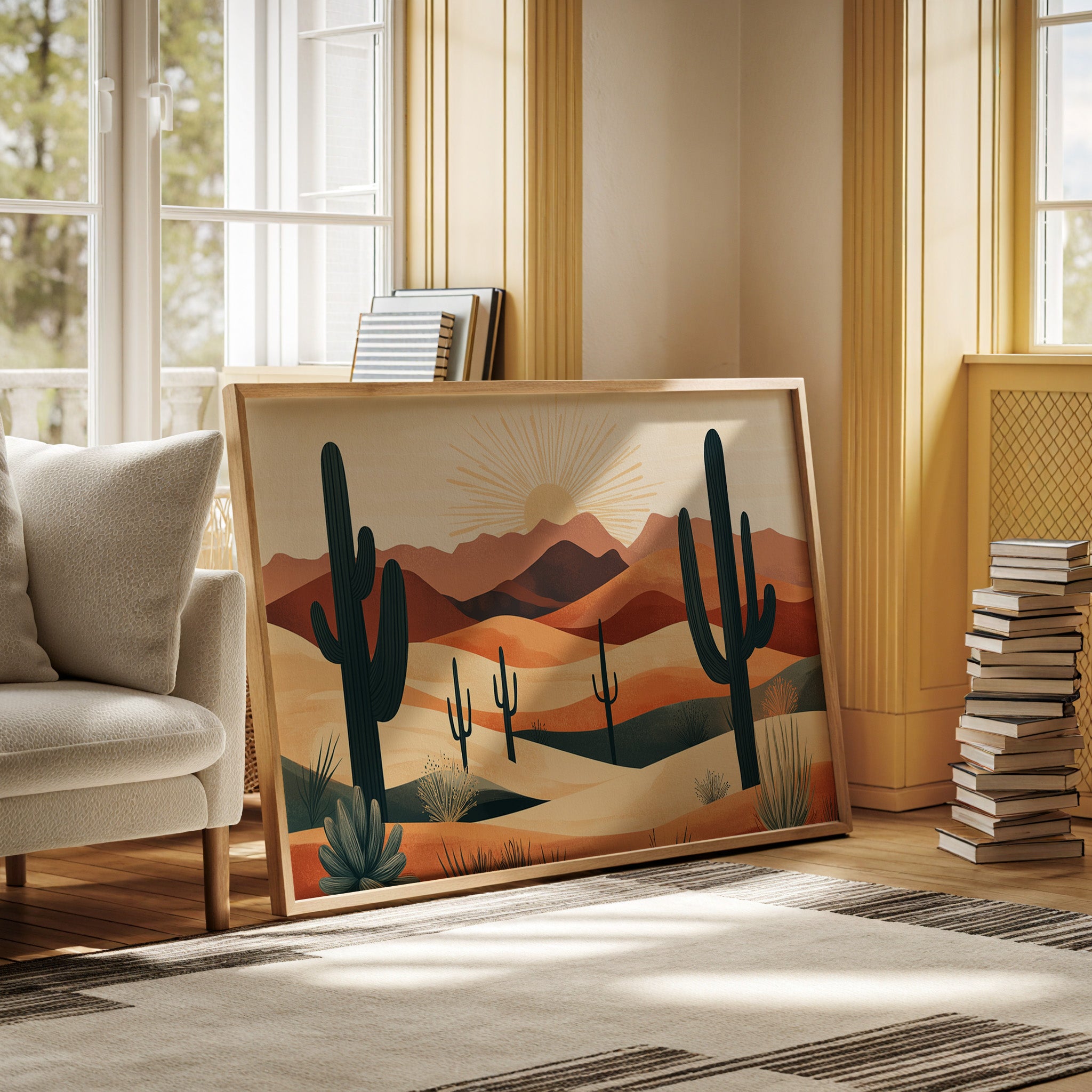 Desert Dawn Paints Ancient Stories