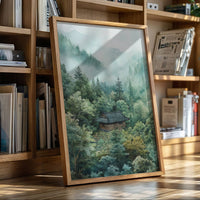 Mountain Mist Shelters Ancient Temple