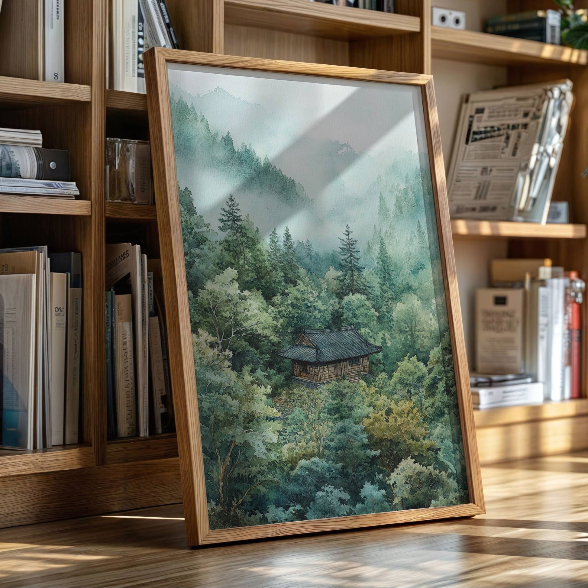 Mountain Mist Shelters Ancient Temple