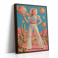 Cosmic Cacti Meet Space Cowgirl