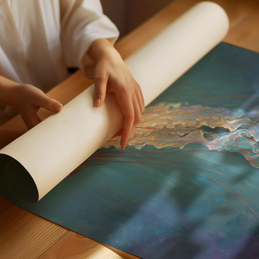 Luminous Dancer Of Ocean Depths