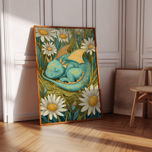 Nestled Among Daisy Dreams