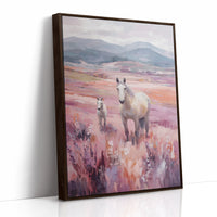 Wild Lavender Calls The Horses Home