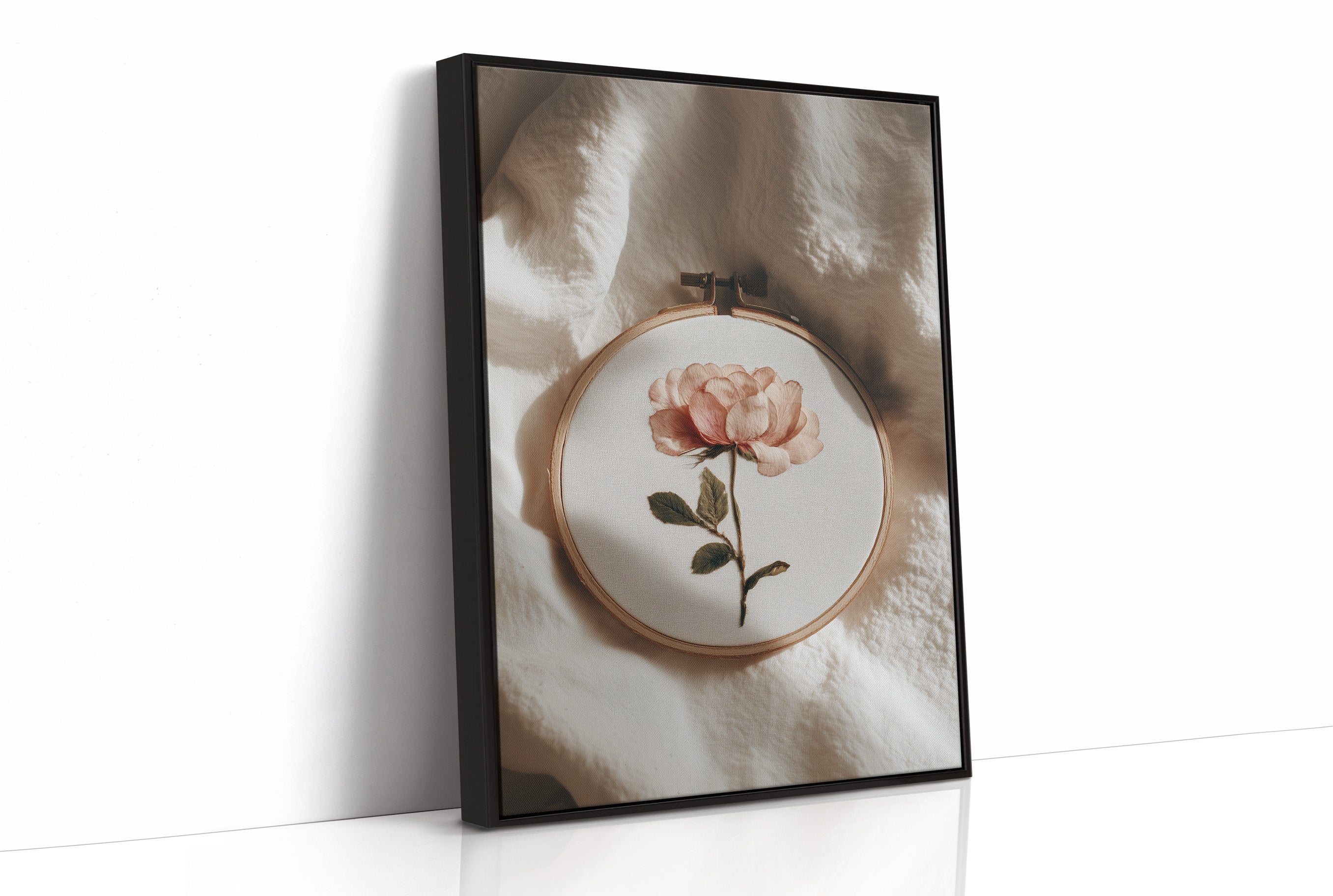 One Rose in a Sunday Hoop
