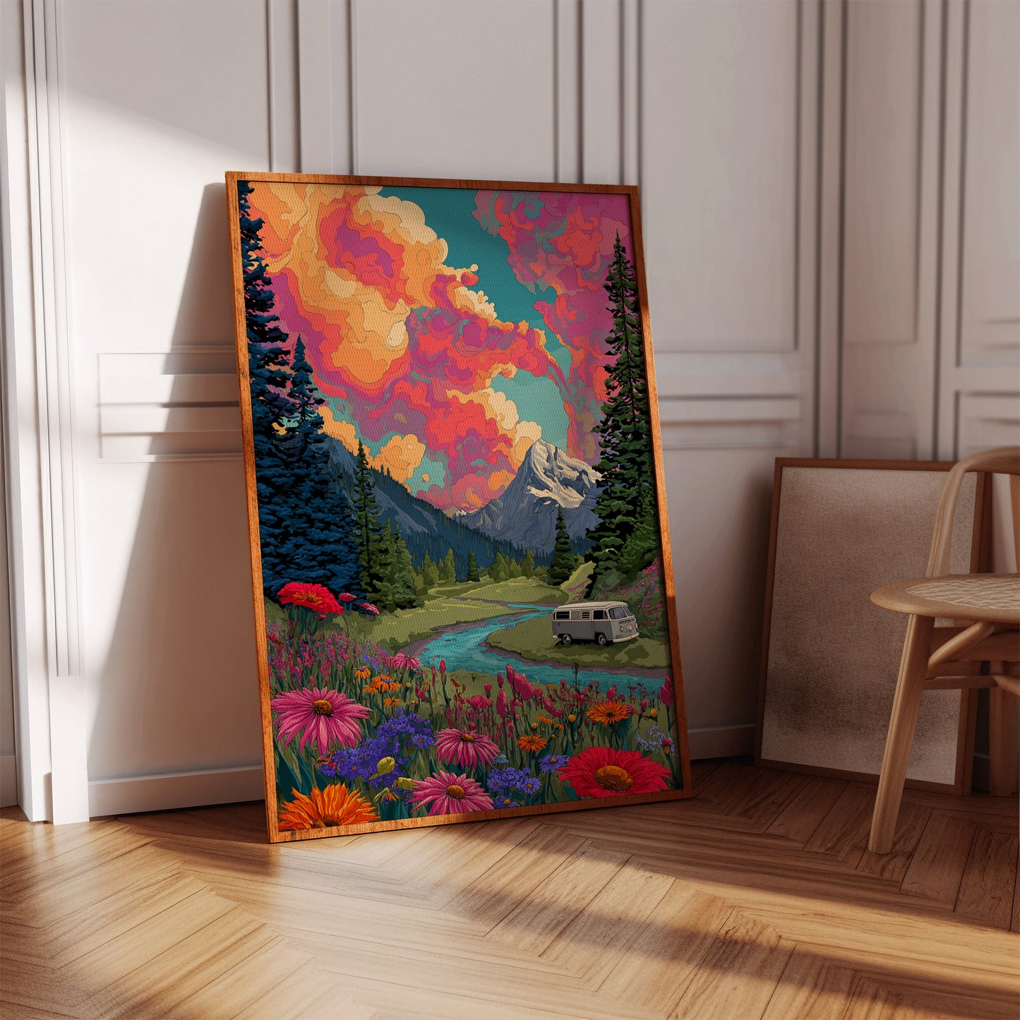 Journey Through Blossoms and Peaks