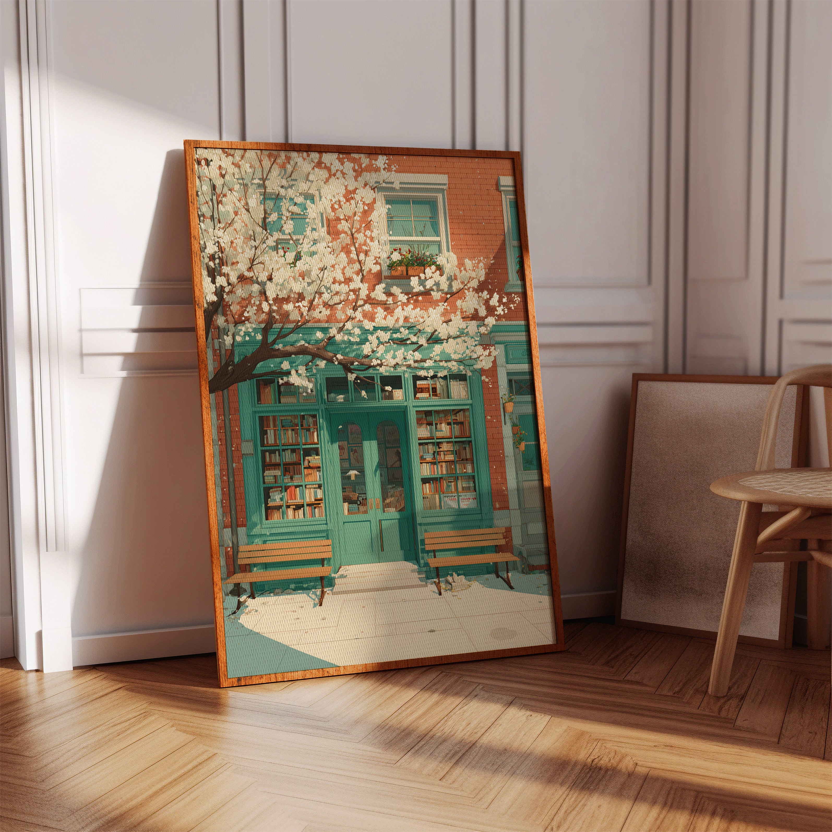 Beneath Blossoms and Books