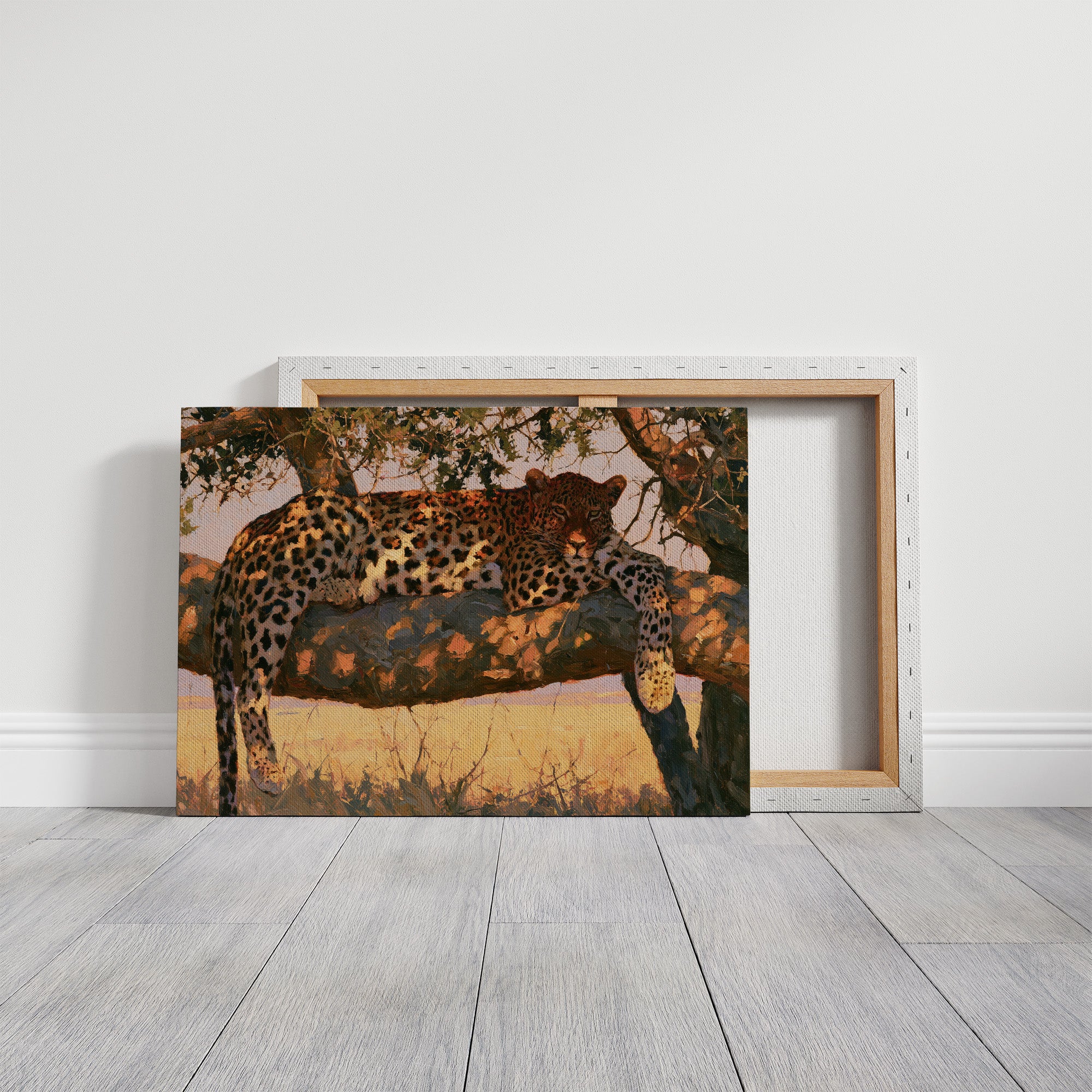 Leopard, Draped in Gold