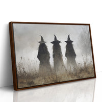 Three Figures in the Mist
