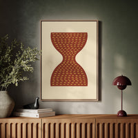 Time Flows In Terracotta Lines