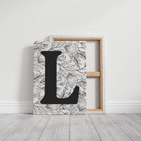 Botanical Letter L Monogram