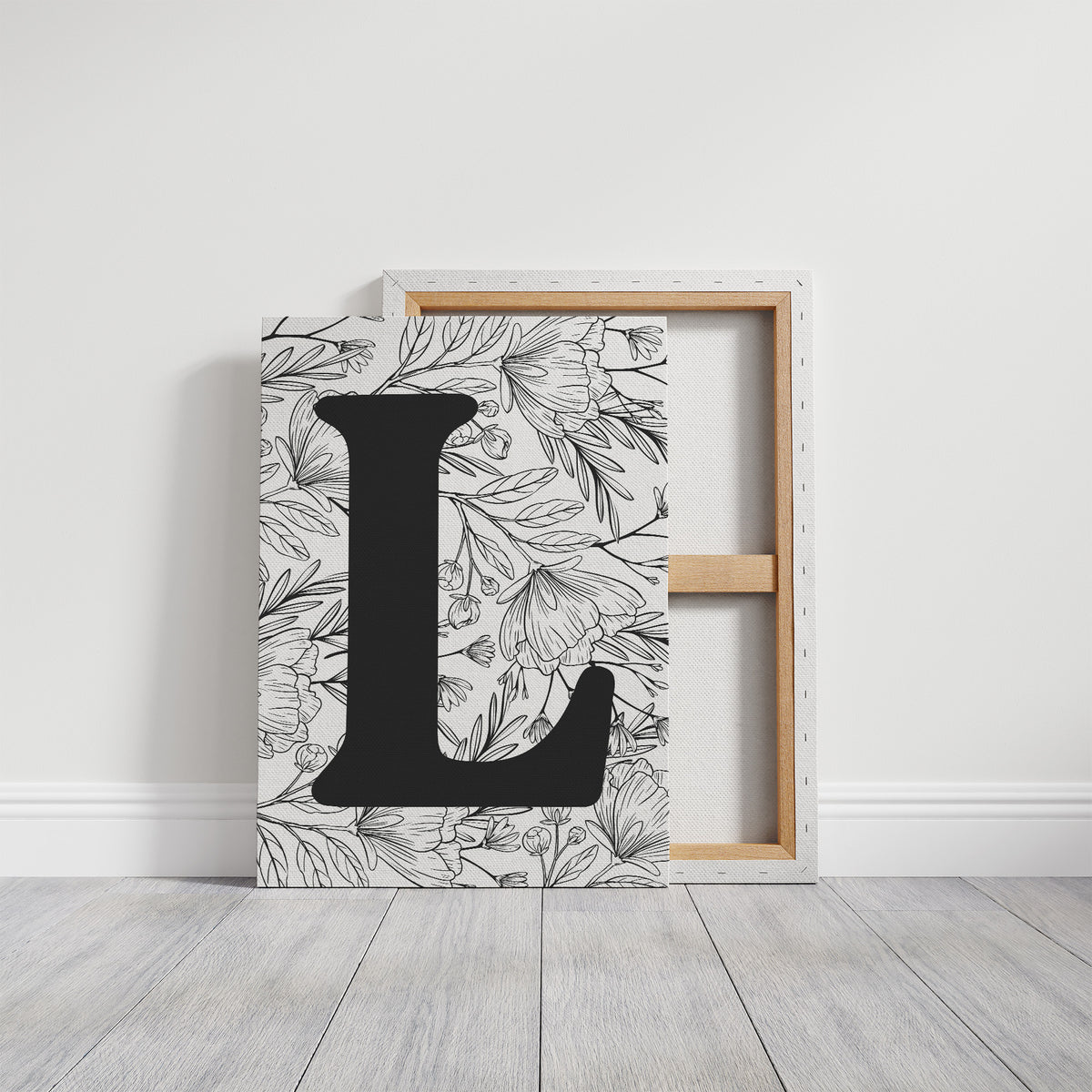 Botanical Letter L Monogram