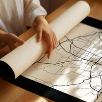 Fort Worth, Mapped in Black