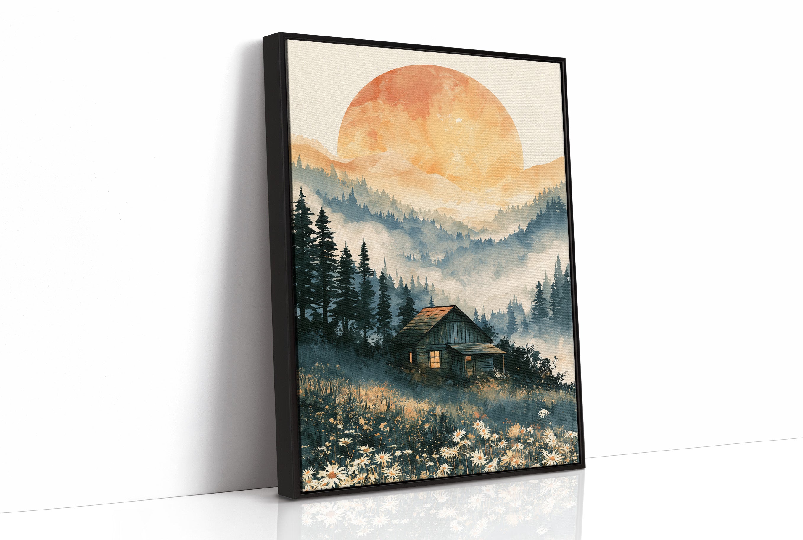 Cabin in the Daisy Fog, Amber Moon