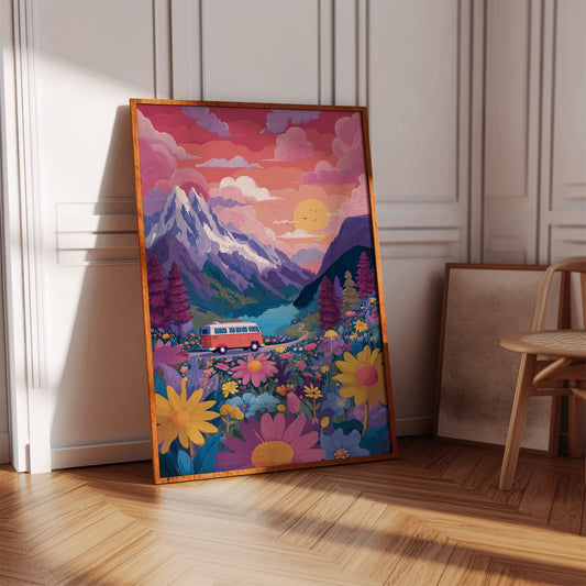 Journey Through Blooming Horizons
