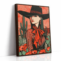 Scarlet Ribbons Dance Through Cactus Gardens