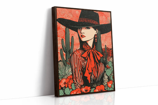 Scarlet Ribbons Dance Through Cactus Gardens