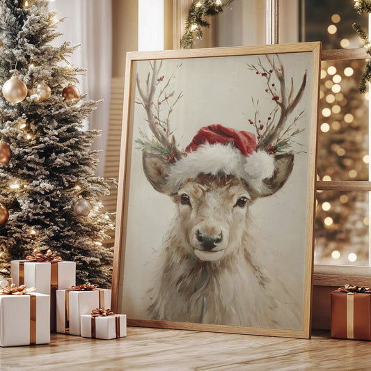 Reindeer Tales On Christmas Morning