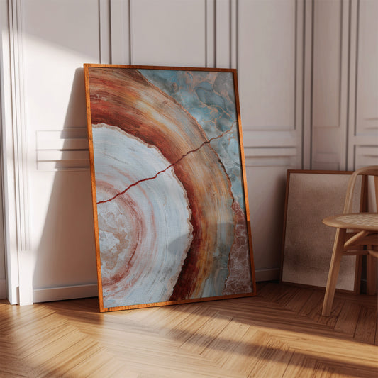 Earthy Tones in Circular Harmony