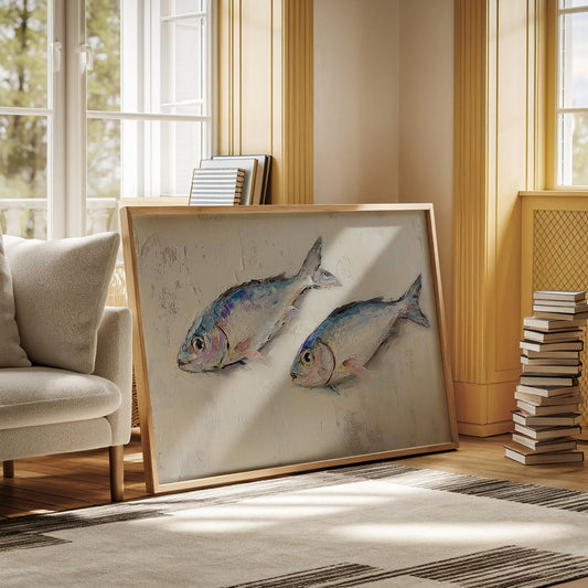 Silver Fish Dance Through Morning Light