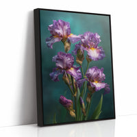 Irises Opening All at Once