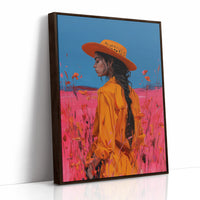 Poppies Dance Through Marigold Fields