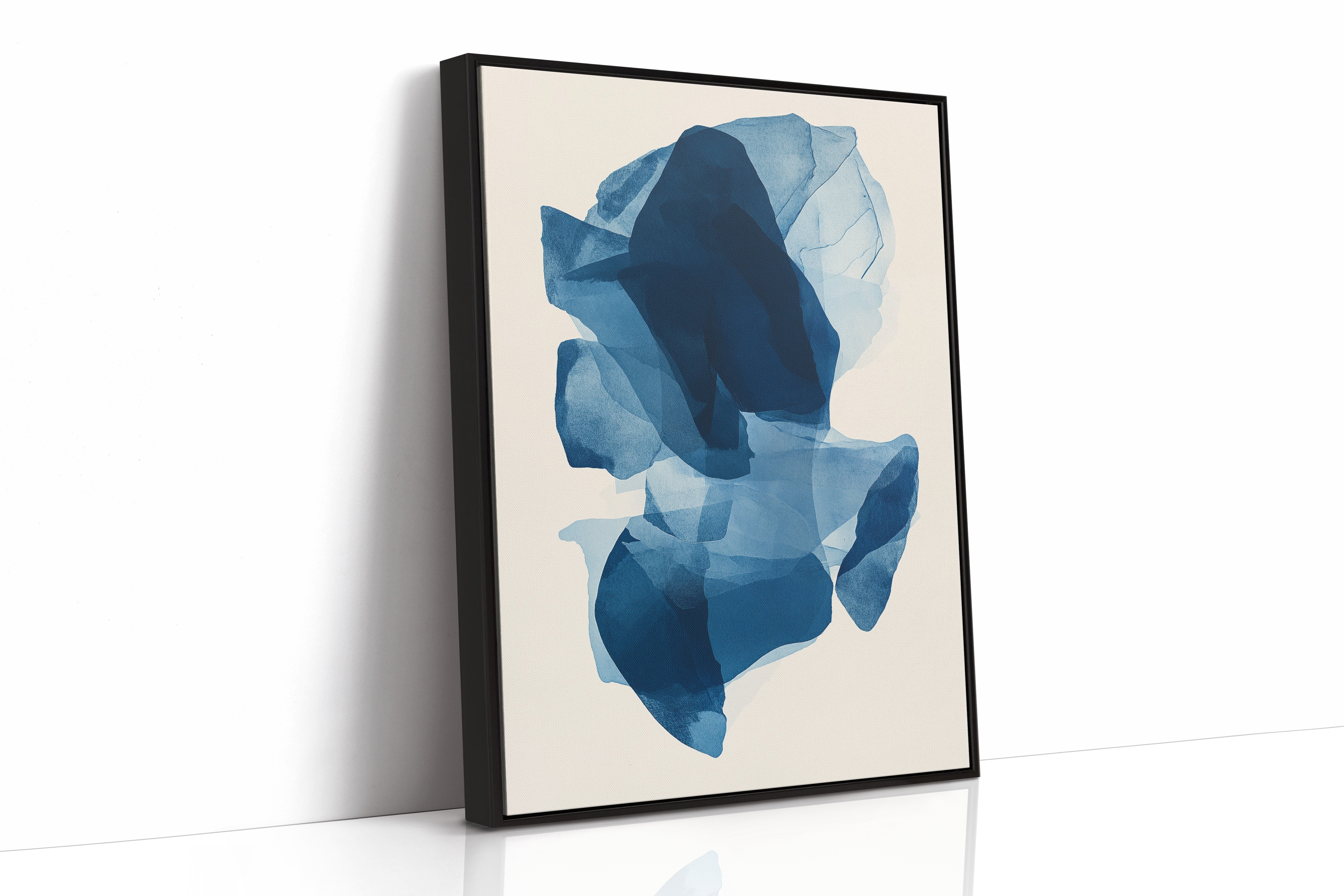 Ocean Depths Through Frosted Glass
