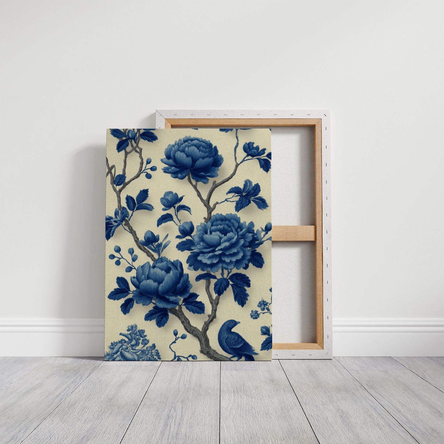 Blue Peonies Tell Ancient Stories