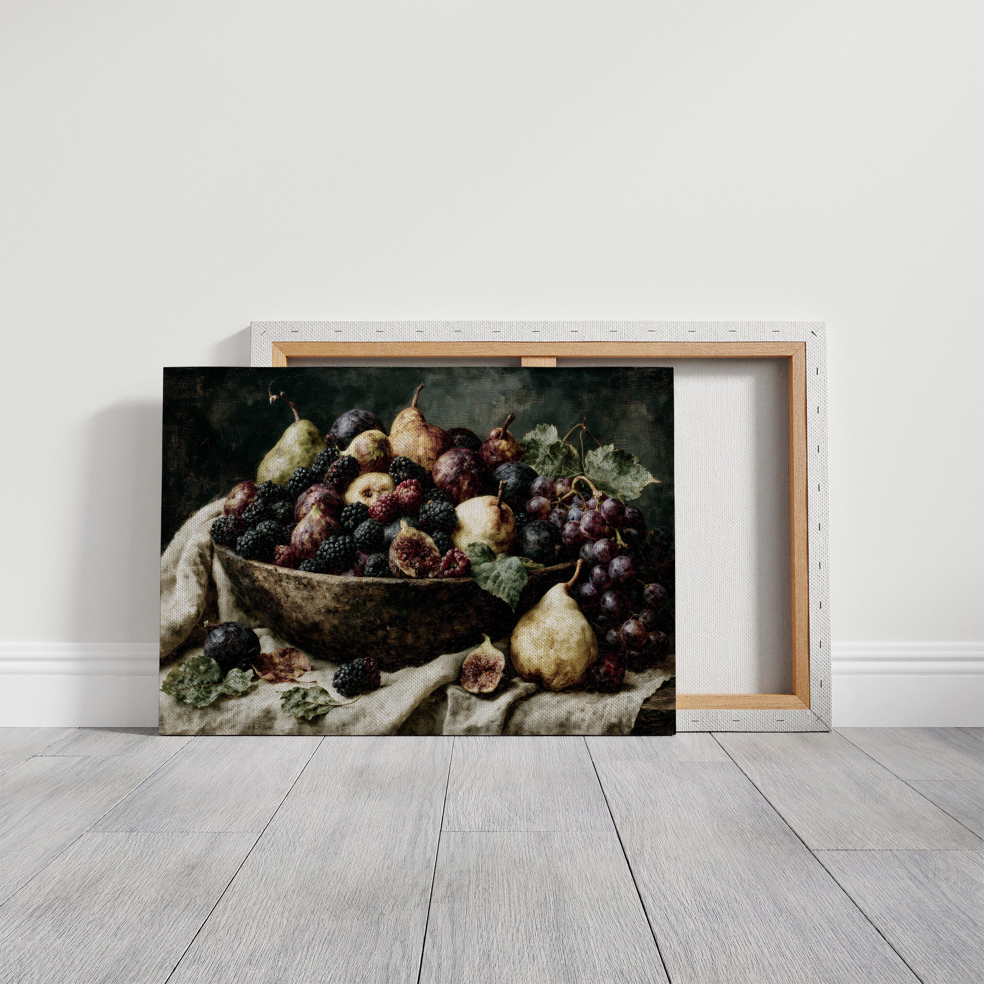 Harvest Bowl of Pears and Figs