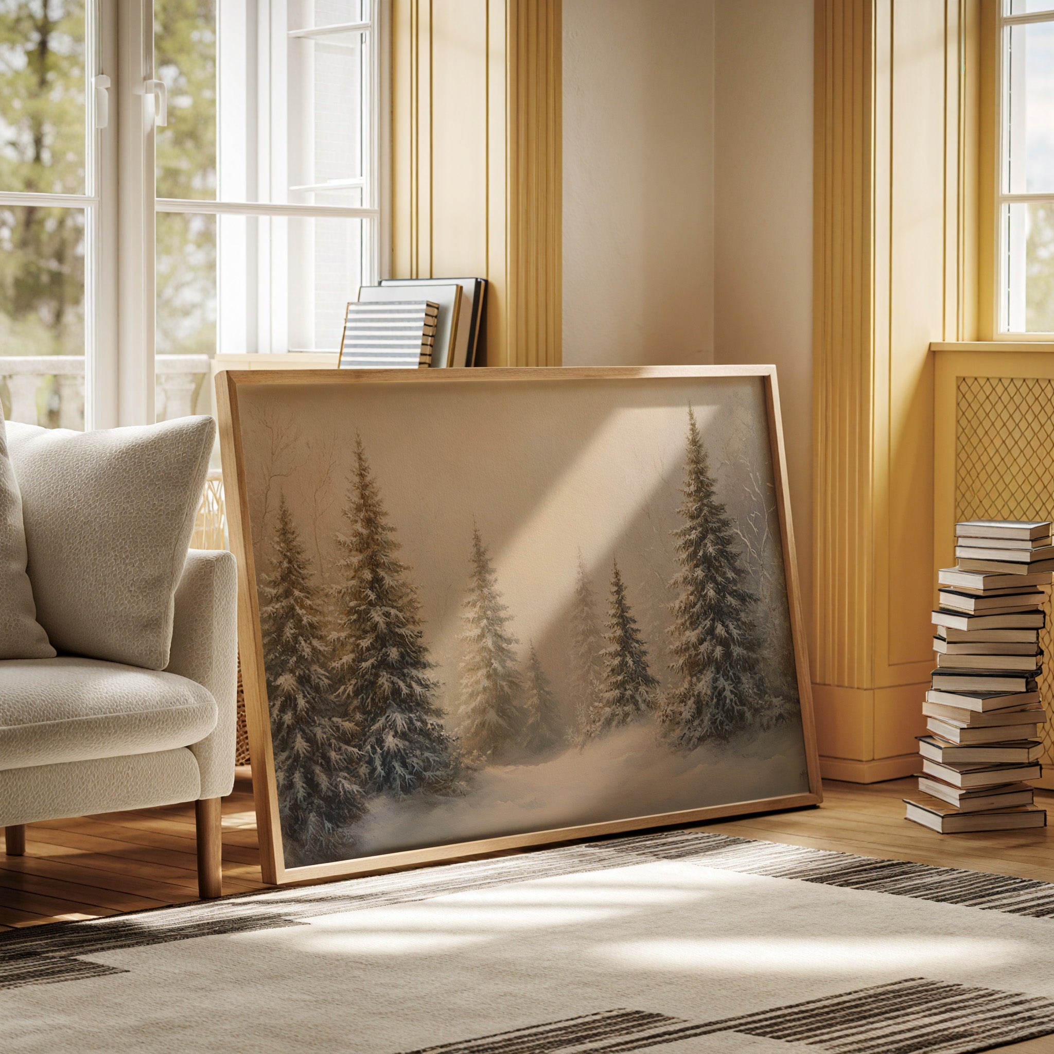 Silent Snow Wraps Pine Dreams