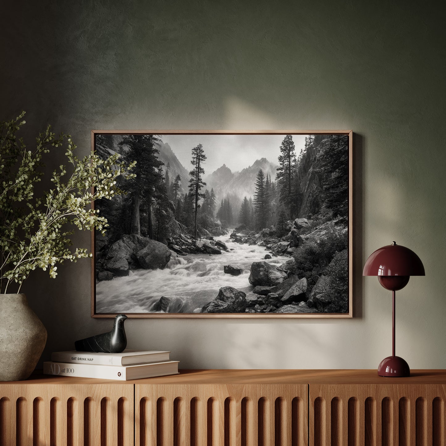 Wild Waters Carve Mountain Memories